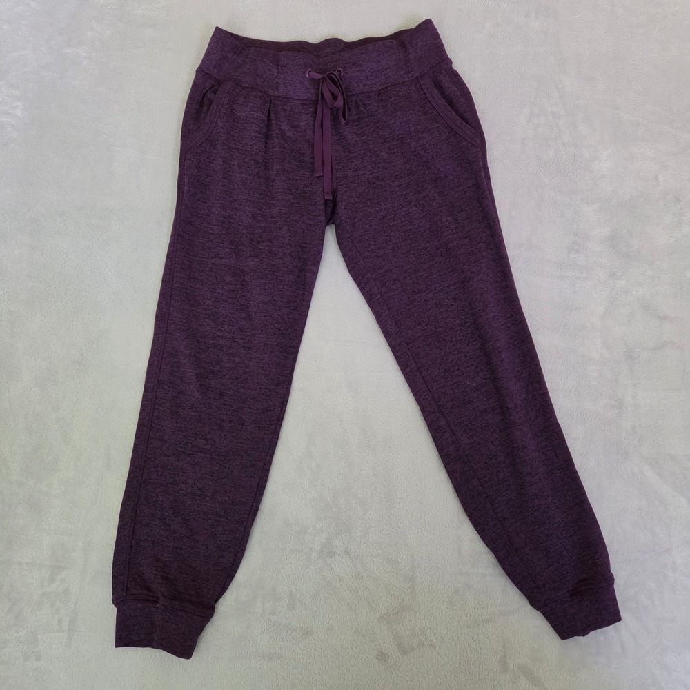 Old Navy Active Womens Small Purple Sweater Knit Joggers Grape News